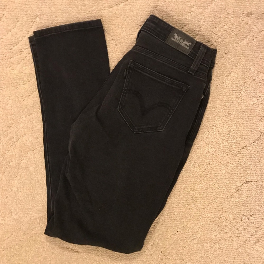 Classic black jeans